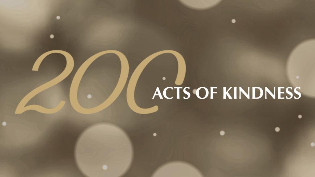 PS&B 200 Acts of Kindness Campaign